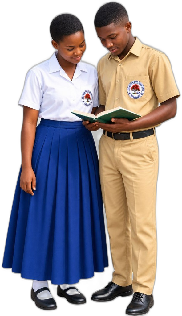 Élèves en uniforme