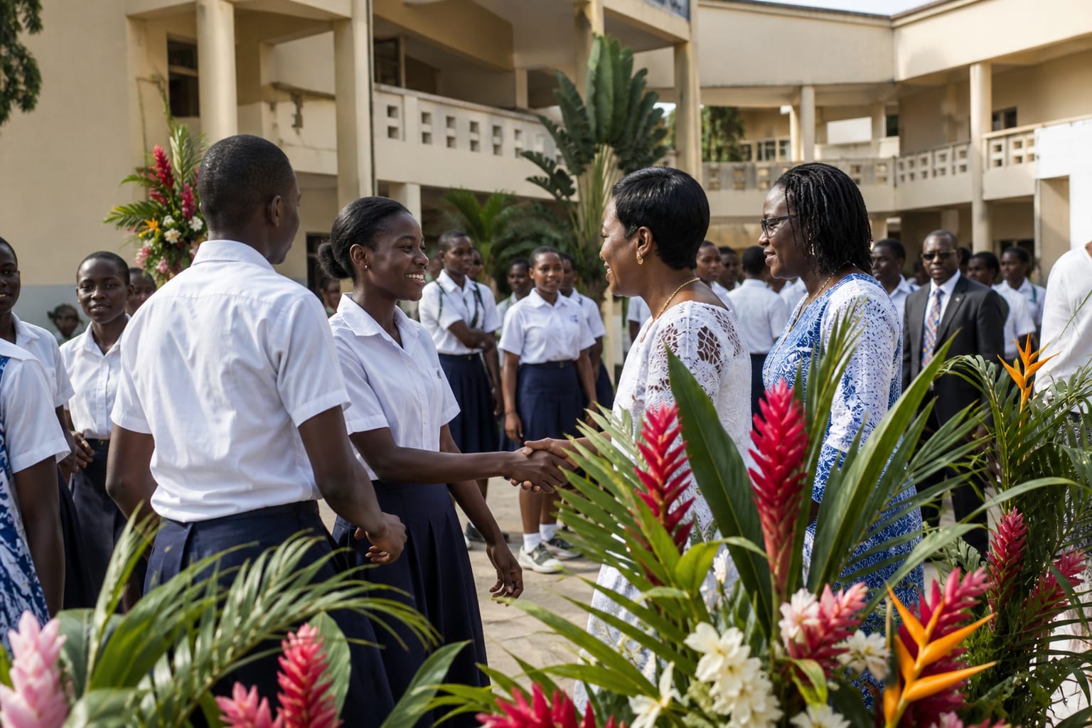 Communauté scolaire réunie pour les vœux de l’année