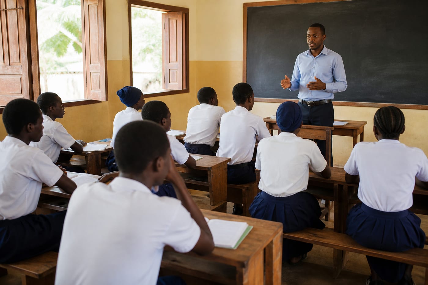 Salle de classe à Mon Ecole